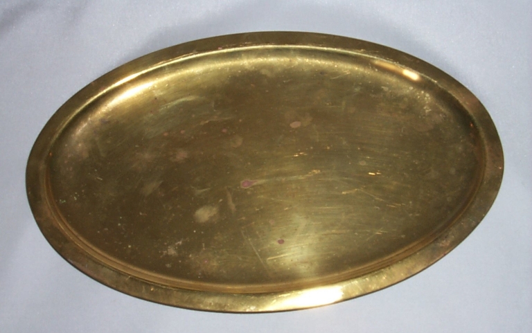 Paire de plateaux de communion