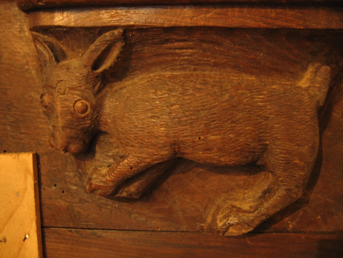Chapelle Saint-Quay : stalle 06
