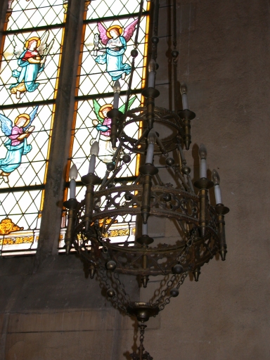 Paire de lustres d'église