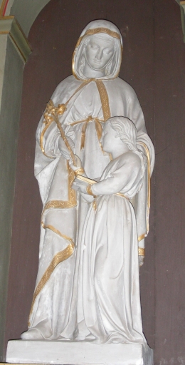 Statue : Education de la Vierge