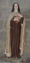 Statue : sainte Thérèse de l'Enfant-Jésus (Saint-Pierre-de-Plesguen fusionnée en Mesnil-Roc'h en 2019)