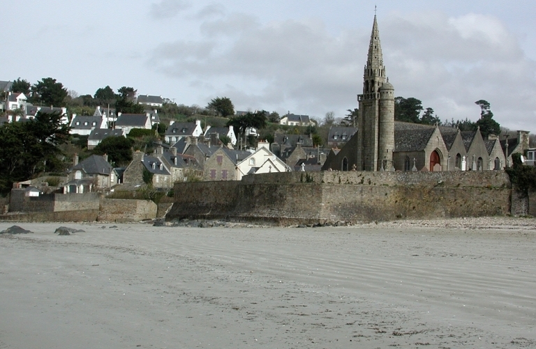 Le bourg de Saint-Michel-en-Grève