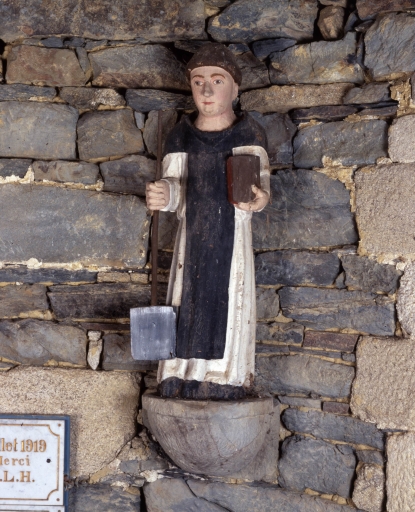 Statue de saint Fiacre