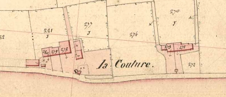 Ecart, la Couture (Saint-Aubin-du-Pavail fusionnée en Châteaugiron en 2017)