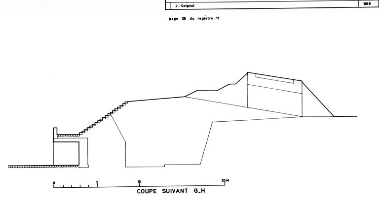Retranchements (4e quart 17e siècle) puis fortifications extra-urbaines (4e quart 18e siècle) de Quélern (Cr 36-39) (Roscanvel)