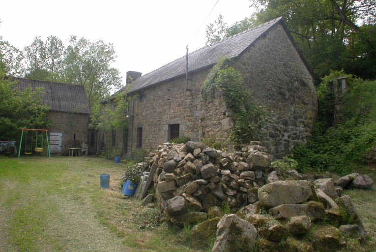 Moulin à farine de la Boulaie, actuellement maison (Boquého)