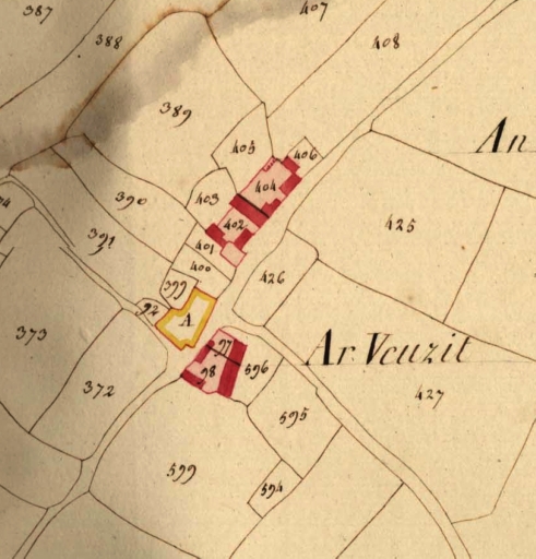 Ancienne ferme, actuellement maison, Veuzit (Tréduder)