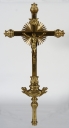 Croix de procession et sa hampe