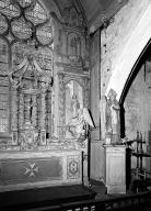 Retable, statues (4), (retable architecturé, retable à panneau compartimenté), chapelle Saint-Tugen (Primelin)