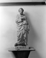 Statue (demi-nature) : saint Marc, chapelle Saint-Gildas (Pont-Scorff)