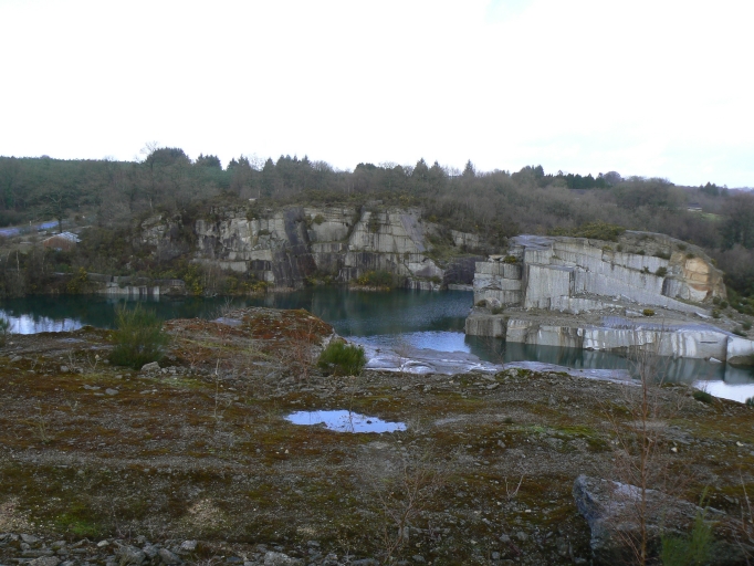 Carrière de granite de Kergontraly (Plounévez-Quintin)