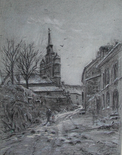 Mur de clôture du cimetière de Lézardrieux