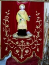 Bannière de procession : Vierge ; saint Etienne