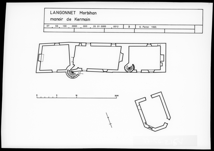 Manoir, Kermain (Langonnet)