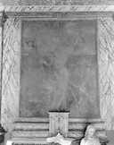 Tableau : saint Michel terrassant le dragon (?), église paroissiale Saint-Demet (Plozévet)