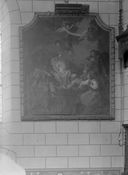 Tableau, cadre : Adoration des bergers, église paroissiale Saint-Pierre, Immaculée-Conception (Mecé)