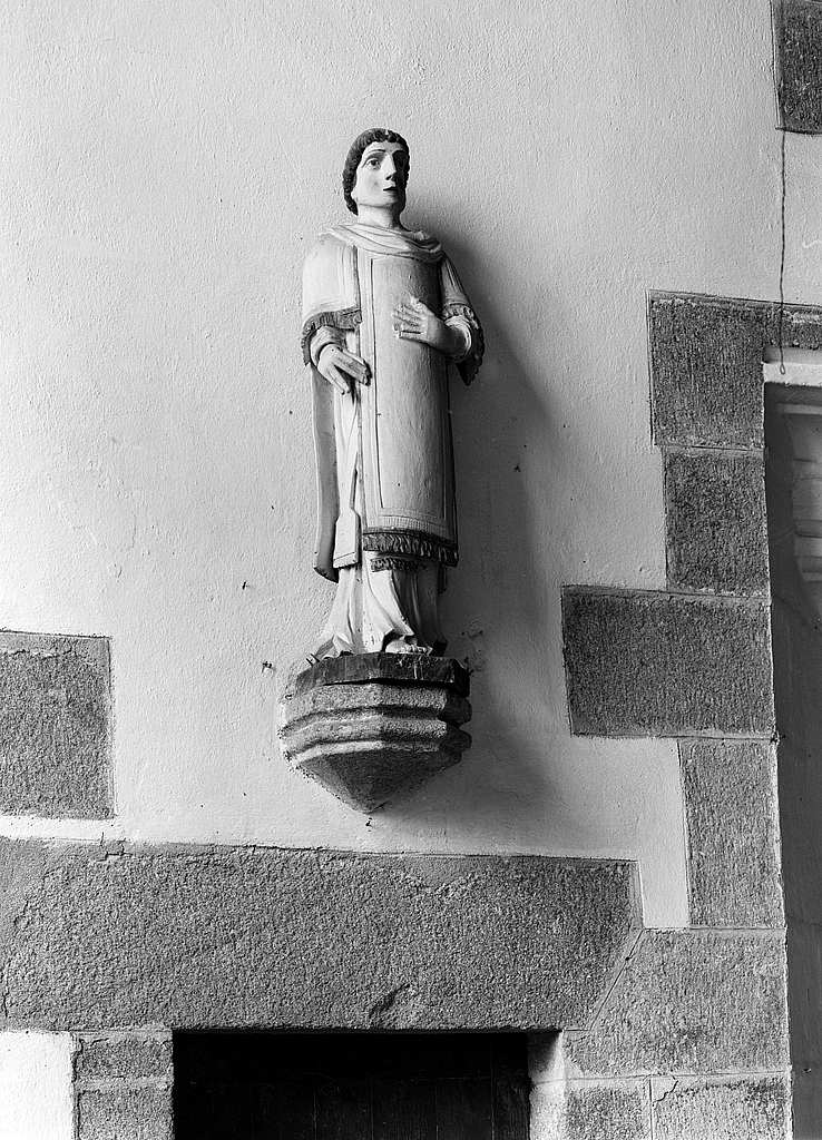 Statue (petite nature, d'applique) (3), chapelle Notre-Dame, Kerluan (Châteaulin)