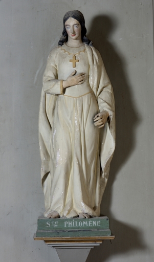 Statue sur culot : Sainte Philomène