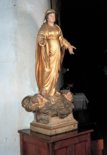 Statue de procession dite "Etoile de mer"