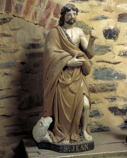Statue : saint Jean-Baptiste