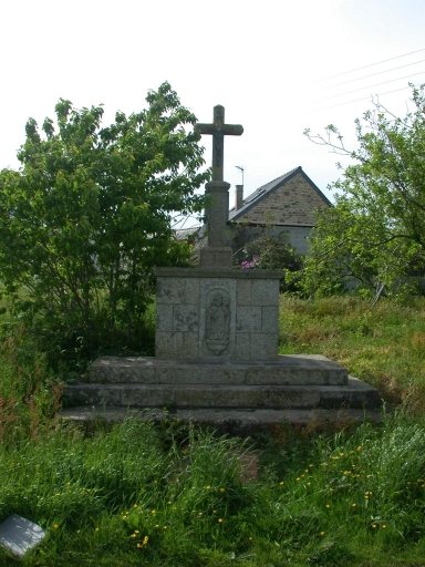 Croix de chemin, Saint-Corentin (Saint-Barthélemy)