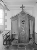 Confessionnal, église paroissiale Sainte-Marie-Madeleine (Meucon)