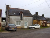 Alignement de maisons, Sérigné (Liffré)