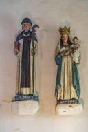 Statue : Vierge à l'Enfant, chapelle Saint-Maur (Ploërmel)