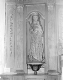 Statue (d'applique, petite nature) : Vierge à l'Enfant, dite Notre-Dame de Penhors, chapelle Notre-Dame-de-Penhors (Pouldreuzic)