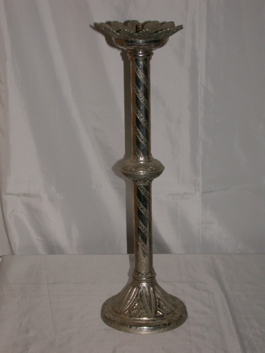 Paire 1 de chandeliers d'acolyte