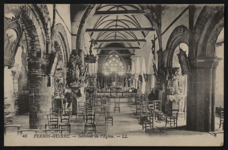 Eglise paroissiale Saint-Jacques, place de l'Eglise (Perros-Guirec)