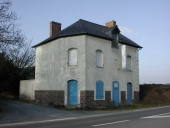 Maison black and White, la Besnerais (La Chapelle-des-Fougeretz)