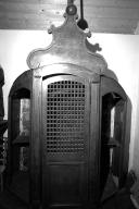 Confessionnal (1), église paroissiale Saint-Gorgon (Plovan)