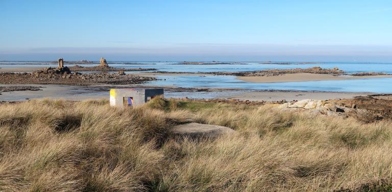Ensemble fortifié (A 5), pointe d’Enez-Vihan, Dunes de Keremma (Tréflez)