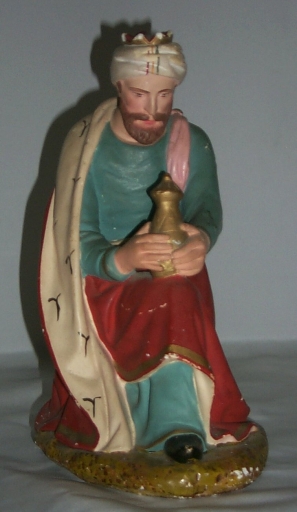 Ensemble de 12 santons
