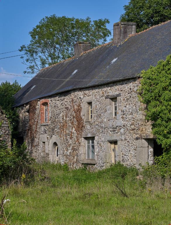 Ensemble de deux maisons de marchands de toiles, Kerivalan (Le Quillio)