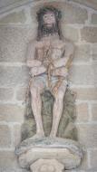 Statue : Christ aux outrages, Eglise Notre-Dame de Larmor (Larmor-Plage)
