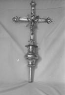 Croix de procession (1), église paroissiale Saint-Bily (Plaudren)