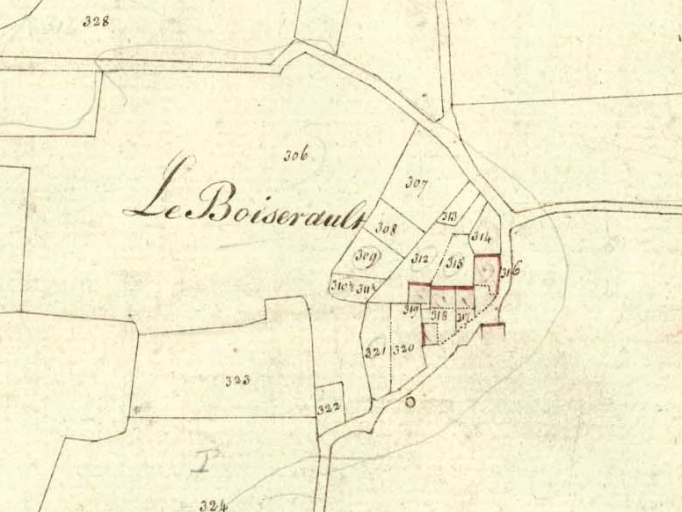 Écart, le Boiserault (Cuguen)