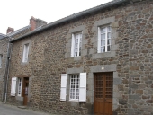 Alignement de maisons, 4 rue de l'Abbaye (Hédé)