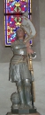 Statue : sainte Jeanne d'Arc