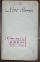 Manuscrit de Jules Gros