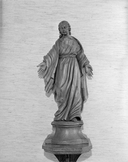 Statue (statuette) : Vierge, abbaye de Chanoines (Fougères)