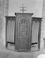 Confessionnal, église paroissiale Saint-Patern (Séné)